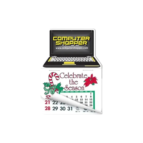 Laptop Shape Calendar Pad Magnets with Tear Away Calendar - Laptop Shape Calendar Pad Magnets with Tear Away Calendar - Image 0 of 0