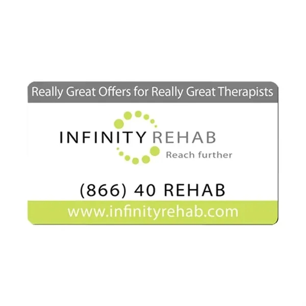2" x 3 1/2" Business Card Magnet Rounded Corners (30 Mil) - 2" x 3 1/2" Business Card Magnet Rounded Corners (30 Mil) - Image 0 of 0