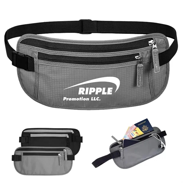 Travel Anti-Theft RFID Money Hidden Belt Fanny Pack - Travel Anti-Theft RFID Money Hidden Belt Fanny Pack - Image 0 of 3