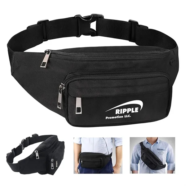 Quick Release Buckle Travel Sport Waist Fanny Pack Bag - Quick Release Buckle Travel Sport Waist Fanny Pack Bag - Image 0 of 3