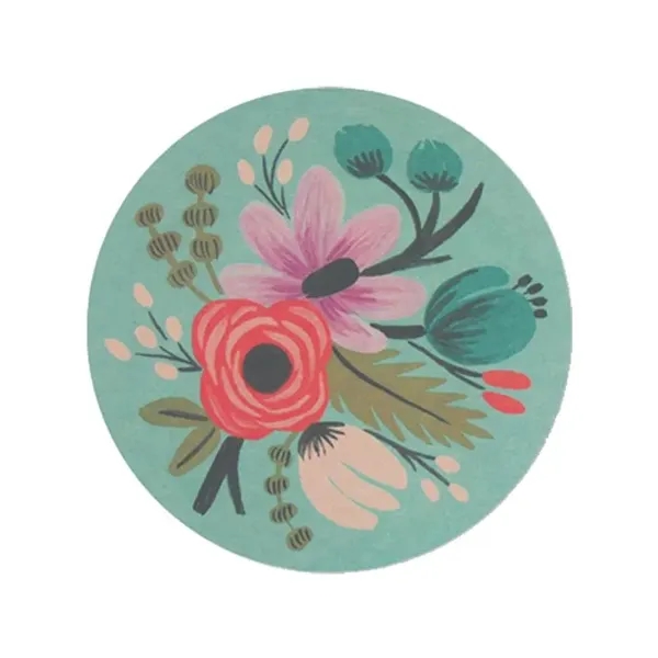 4" Round Full Color 40 pt Pulp Board Coaster - 4" Round Full Color 40 pt Pulp Board Coaster - Image 0 of 0