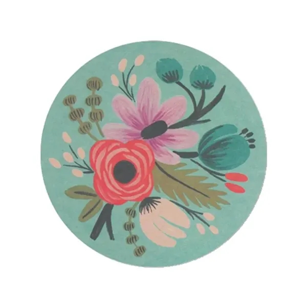 4" Round Full Color 60 pt Pulp Board Coaster - 4" Round Full Color 60 pt Pulp Board Coaster - Image 0 of 0