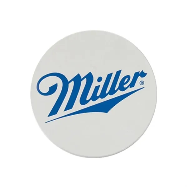 3.5" Round 40pt Lightweight Pulp Board Coaster - 3.5" Round 40pt Lightweight Pulp Board Coaster - Image 0 of 0