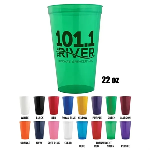 22 Oz Stadium Cups - 22 Oz Stadium Cups - Image 0 of 16