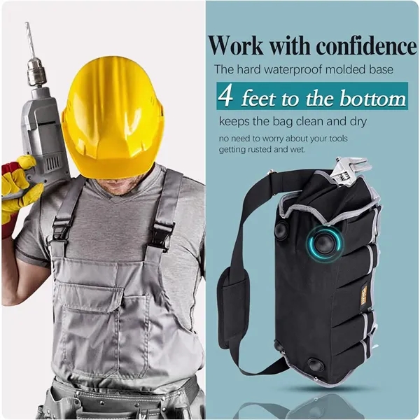 Foldable Electrical Tool Bag - Foldable Electrical Tool Bag - Image 4 of 4