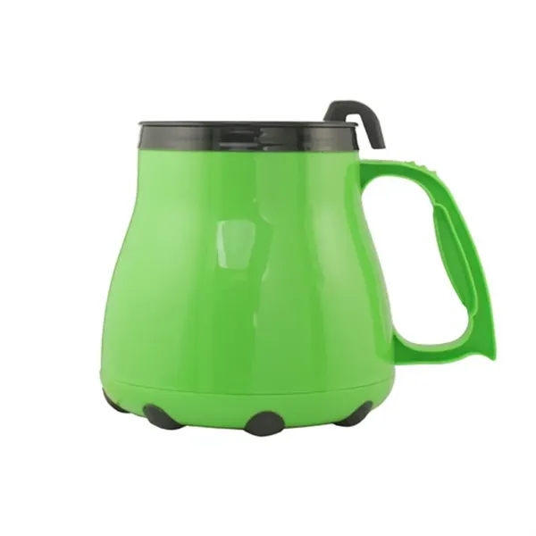 16 Oz. Low Rider Mug With Spill-Resistant Lid - 16 Oz. Low Rider Mug With Spill-Resistant Lid - Image 4 of 9