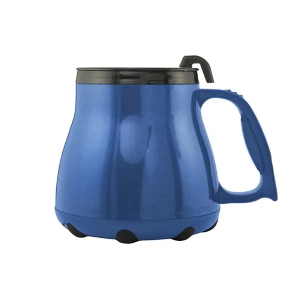 16 Oz. Low Rider Mug With Spill-Resistant Lid - 16 Oz. Low Rider Mug With Spill-Resistant Lid - Image 8 of 9