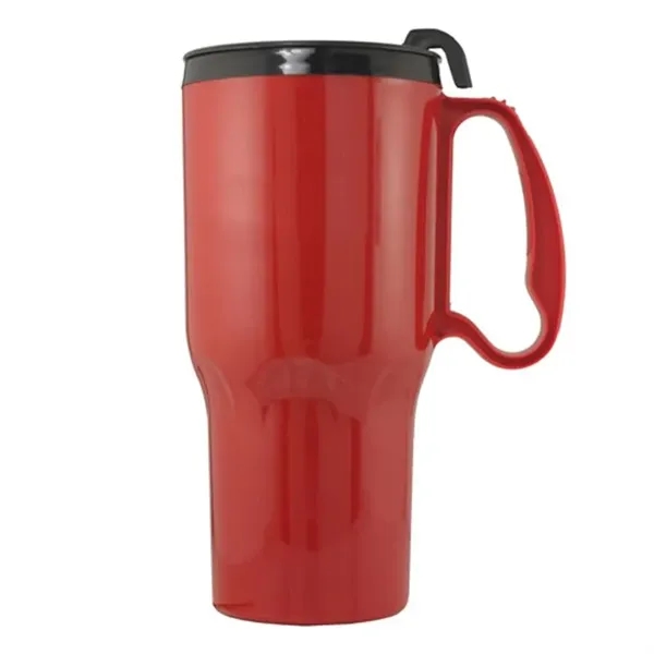 21 Oz. Sportster Mug With Spill-Resistant Lid - 21 Oz. Sportster Mug With Spill-Resistant Lid - Image 4 of 7