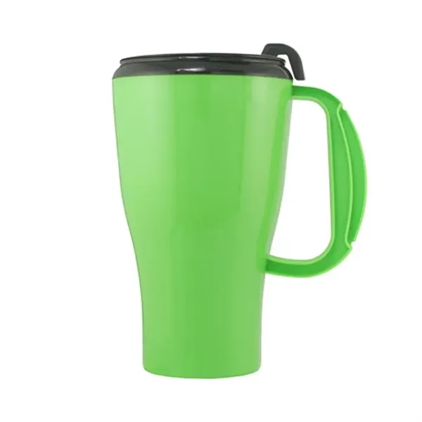 16 Oz. Omega Mug With Spill-Resistant Lid - 16 Oz. Omega Mug With Spill-Resistant Lid - Image 4 of 12