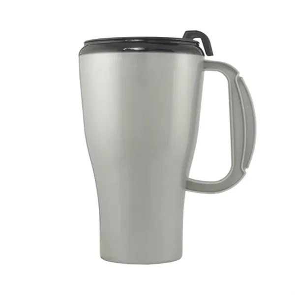 16 Oz. Omega Mug With Spill-Resistant Lid - 16 Oz. Omega Mug With Spill-Resistant Lid - Image 9 of 12