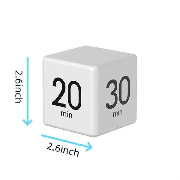 Digital Study/work cube Timers with flip countdown Settings - Digital Study/work cube Timers with flip countdown Settings - Image 1 of 4