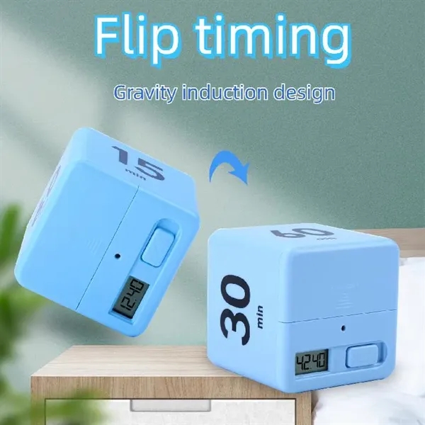 Digital Study/work cube Timers with flip countdown Settings - Digital Study/work cube Timers with flip countdown Settings - Image 2 of 4