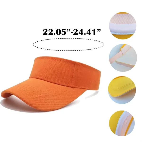 Sunscreen Summer Multi-Color Customizable Visor - Sunscreen Summer Multi-Color Customizable Visor - Image 1 of 1