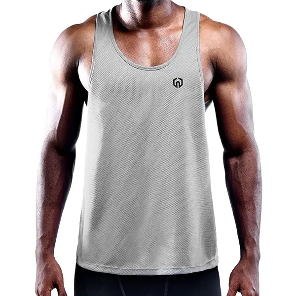 Men's Quick-Dry Back Muscle Tank Top - Men's Quick-Dry Back Muscle Tank Top - Image 2 of 5