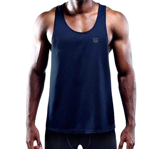 Men's Quick-Dry Back Muscle Tank Top - Men's Quick-Dry Back Muscle Tank Top - Image 5 of 5