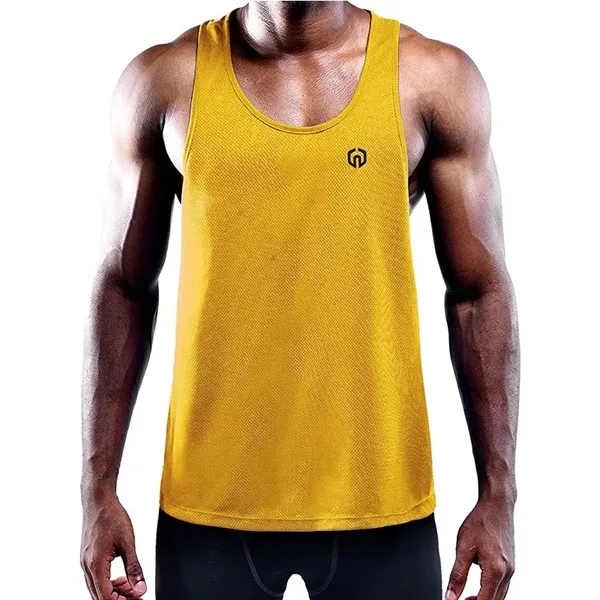Men's Quick-Dry Back Muscle Tank Top - Men's Quick-Dry Back Muscle Tank Top - Image 1 of 5