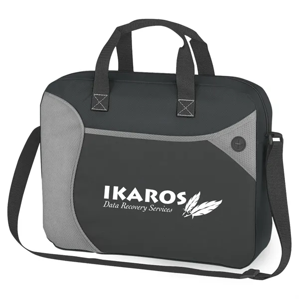 Wave Non-Woven Briefcase/Messenger Bag - Wave Non-Woven Briefcase/Messenger Bag - Image 2 of 2