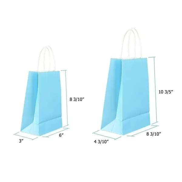 Kraft Paper Gift Bags - Kraft Paper Gift Bags - Image 2 of 4