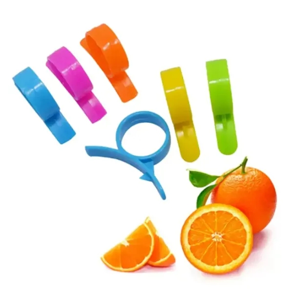 Plastic Finger Ring Orange Peeler - Plastic Finger Ring Orange Peeler - Image 0 of 4