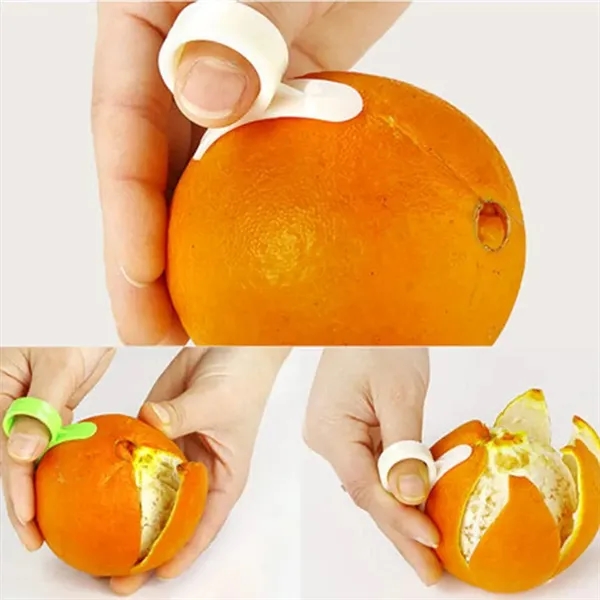 Plastic Finger Ring Orange Peeler - Plastic Finger Ring Orange Peeler - Image 1 of 4