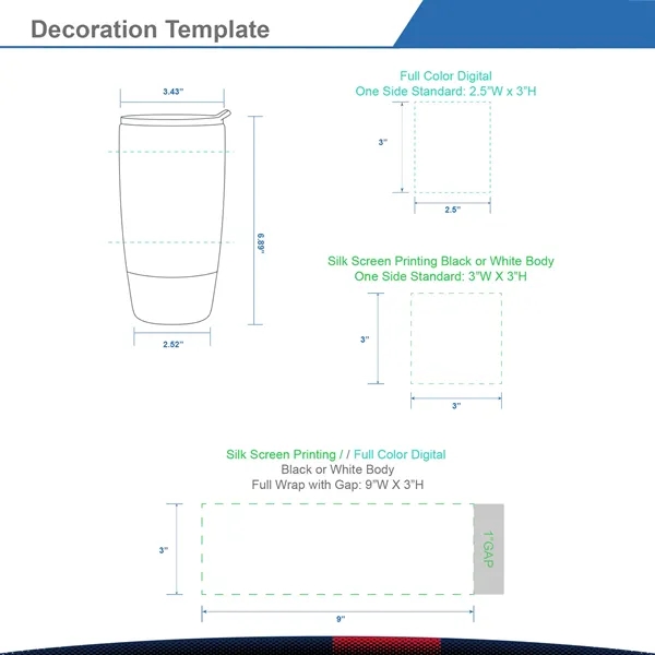 12 OZ. Ceramic Travel Tumbler - 12 OZ. Ceramic Travel Tumbler - Image 2 of 4