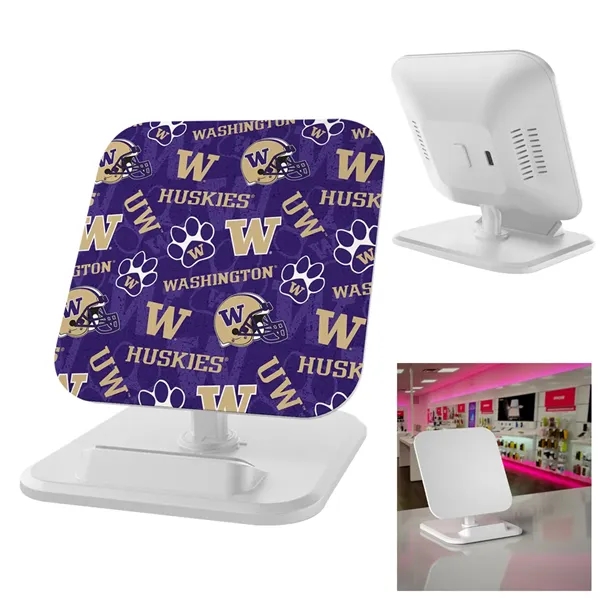 10W Square Wireless Charger & Stand - 10W Square Wireless Charger & Stand - Image 0 of 2