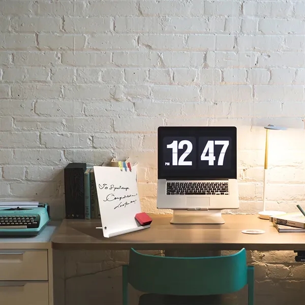 Acrylic White Board with Stand, Tablet Holder - Acrylic White Board with Stand, Tablet Holder - Image 4 of 7