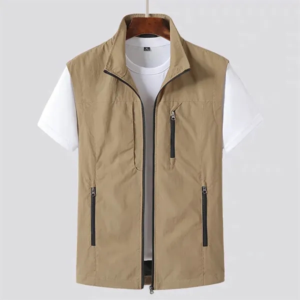 3 Zipper Pockets Vest - 3 Zipper Pockets Vest - Image 6 of 6