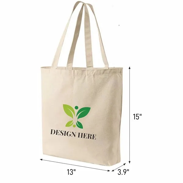 12 Oz. Cotton Canvas Tote Bag - 12 Oz. Cotton Canvas Tote Bag - Image 1 of 1