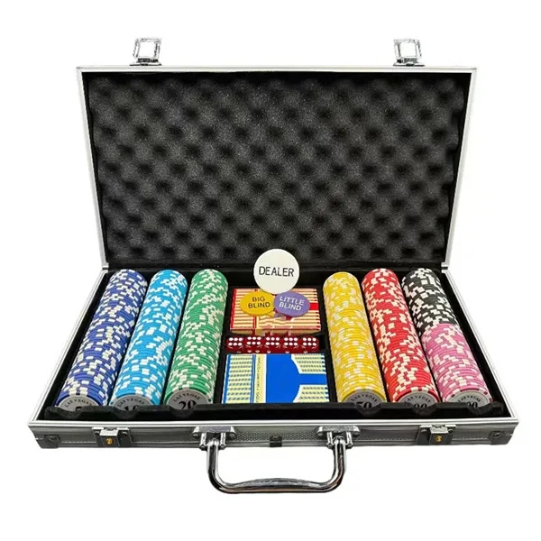 High-End Poker Chip Box Set - High-End Poker Chip Box Set - Image 0 of 1