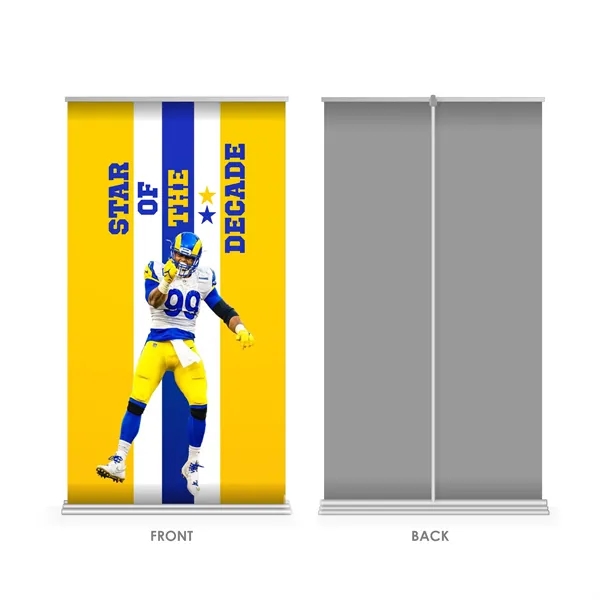 36" x 69" Wide Super Deluxe Retractable Banner w Stand - 36" x 69" Wide Super Deluxe Retractable Banner w Stand - Image 2 of 7