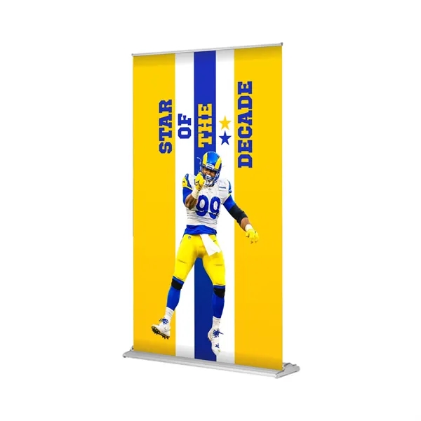 36" x 69" Wide Super Deluxe Retractable Banner w Stand - 36" x 69" Wide Super Deluxe Retractable Banner w Stand - Image 3 of 7