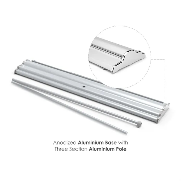 36" x 80" Wide Super Deluxe Retractable Banner w Stand - 36" x 80" Wide Super Deluxe Retractable Banner w Stand - Image 4 of 7