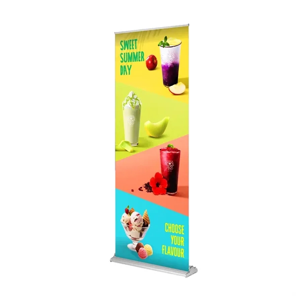 36" X 92" Wide Super Deluxe Retractable Banner w Stand - 36" X 92" Wide Super Deluxe Retractable Banner w Stand - Image 3 of 7
