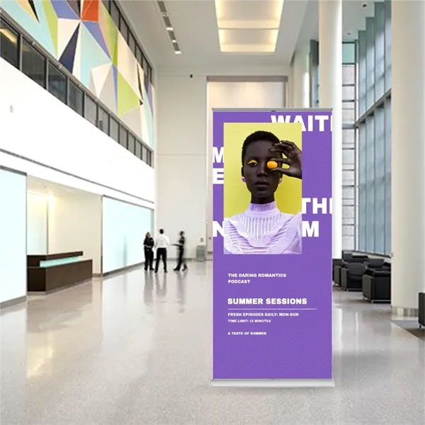 33.25"x78" Deluxe Single-Sided Retractable Banner Stand Kit - 33.25"x78" Deluxe Single-Sided Retractable Banner Stand Kit - Image 5 of 8