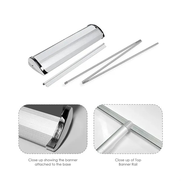 33.25"x78" Deluxe Single-Sided Retractable Banner Stand Kit - 33.25"x78" Deluxe Single-Sided Retractable Banner Stand Kit - Image 7 of 8