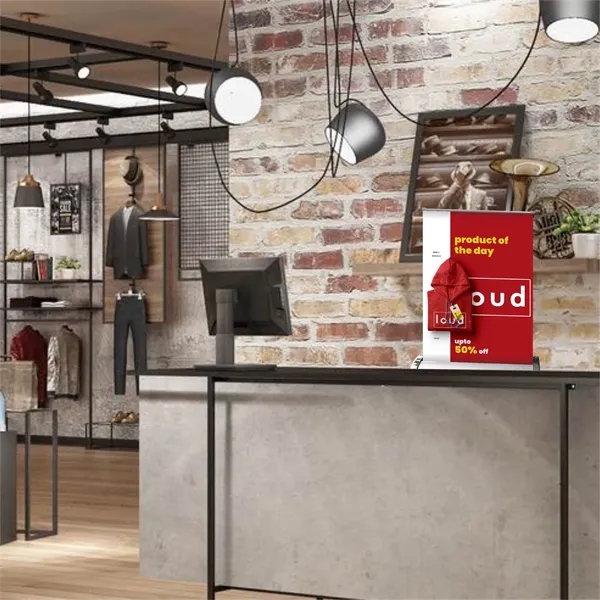 8.27" x 11.69" Table Retractable Banner Kit - 8.27" x 11.69" Table Retractable Banner Kit - Image 4 of 4