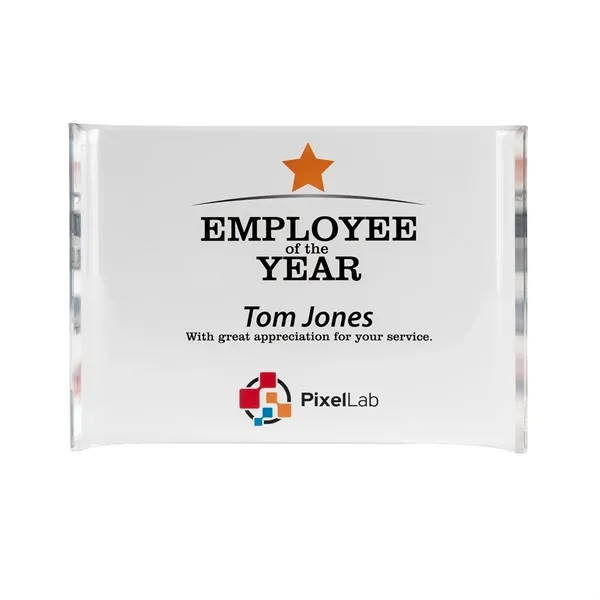 Acrylic Crescent (7x10)