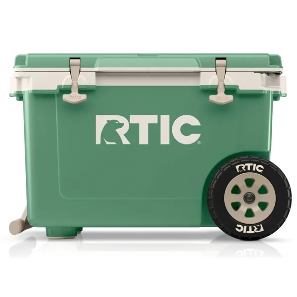 52 QT RTIC® Insulated Wheeled Hard Cooler Ice Chest - 52 QT RTIC® Insulated Wheeled Hard Cooler Ice Chest - Image 8 of 8