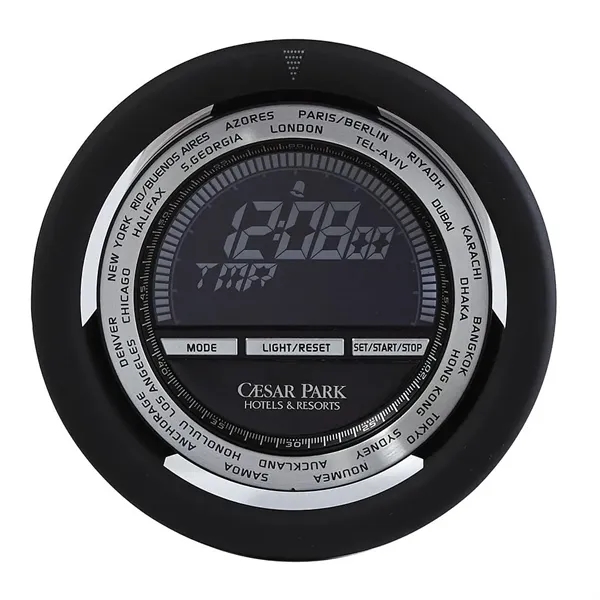 Custom Grand Prix World Time Clock