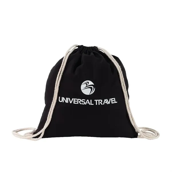 Natural Drawstring Backpack - Natural Drawstring Backpack - Image 2 of 4