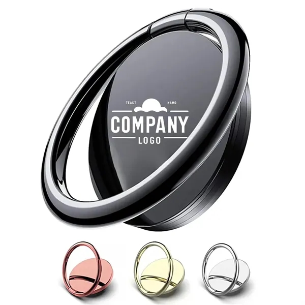 Adjustable Round Cellphone Ring Holder Stand - Adjustable Round Cellphone Ring Holder Stand - Image 0 of 3