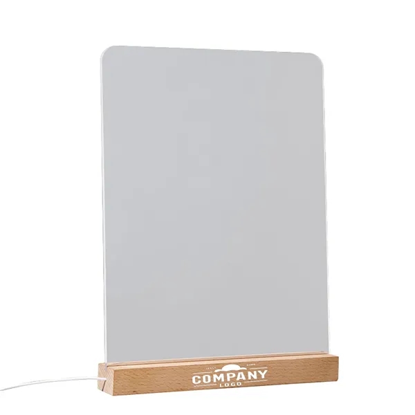 Acrylic Dry Erase Board With Light - Acrylic Dry Erase Board With Light - Image 0 of 3