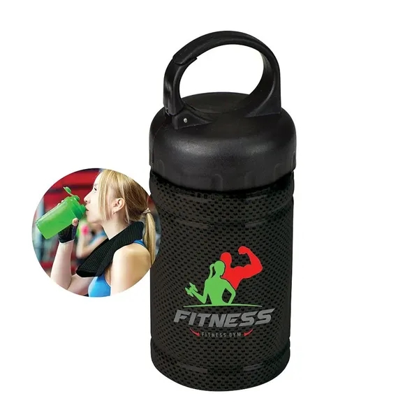 Cooling Towel with Carabiner Case - Cooling Towel with Carabiner Case - Image 0 of 1