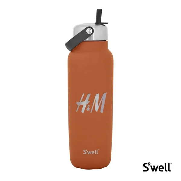 Custom S'well® Explorer Bottle w/ Flip Straw - 40oz