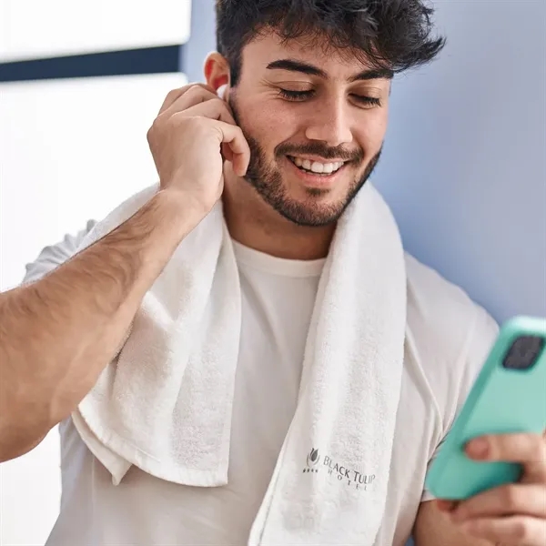 Custom Competitor Dobby Hem Fitness Towel