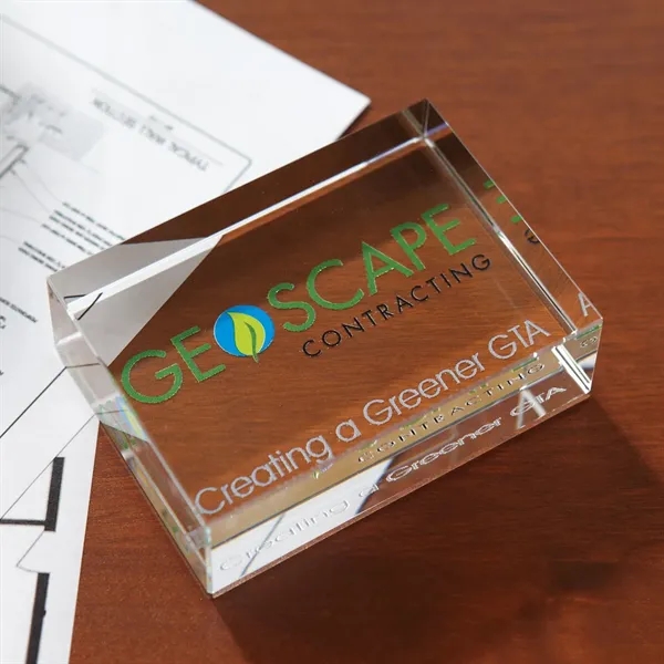 Rectangle Paperweight Award - Rectangle Paperweight Award - Image 0 of 1