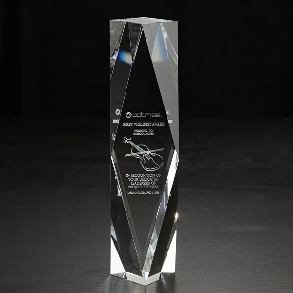 Small Chairmans 3D Crystal Award - Small Chairmans 3D Crystal Award - Image 1 of 1