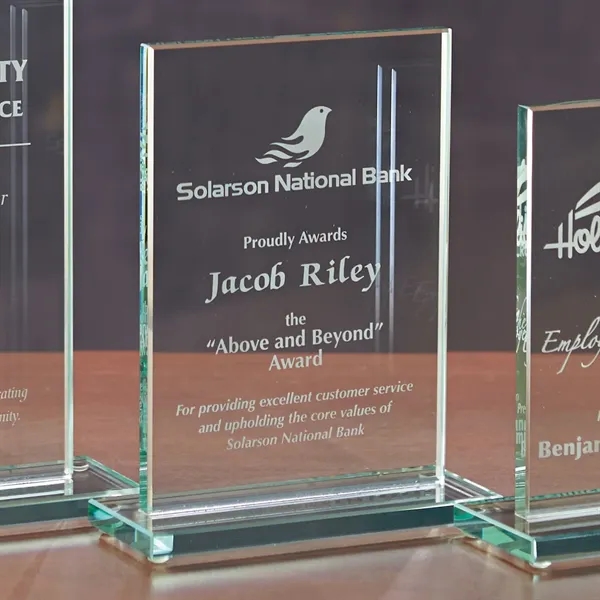 Glass Rectangle - Medium Award - Glass Rectangle - Medium Award - Image 0 of 1