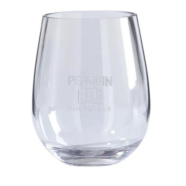 Tritan Stemless Wine Glass 2 Piece Set